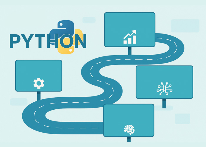 نقشه راه یادگیری پایتون از صفر تا استخدام | راهنمای پروژه‌محور و کاربردی -programing - python - زبان برنامه نویسی - پایتون